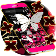 Neon Color Butterfly Diamond Theme  Icon