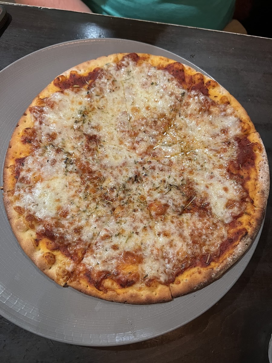 Gf Pizza w/ vegan cheese