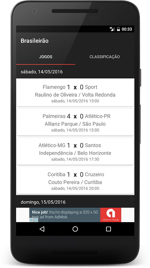 Campeonato Brasileiro 2016 Screen 3