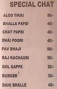 Annapurna Misthan Bhandar menu 2