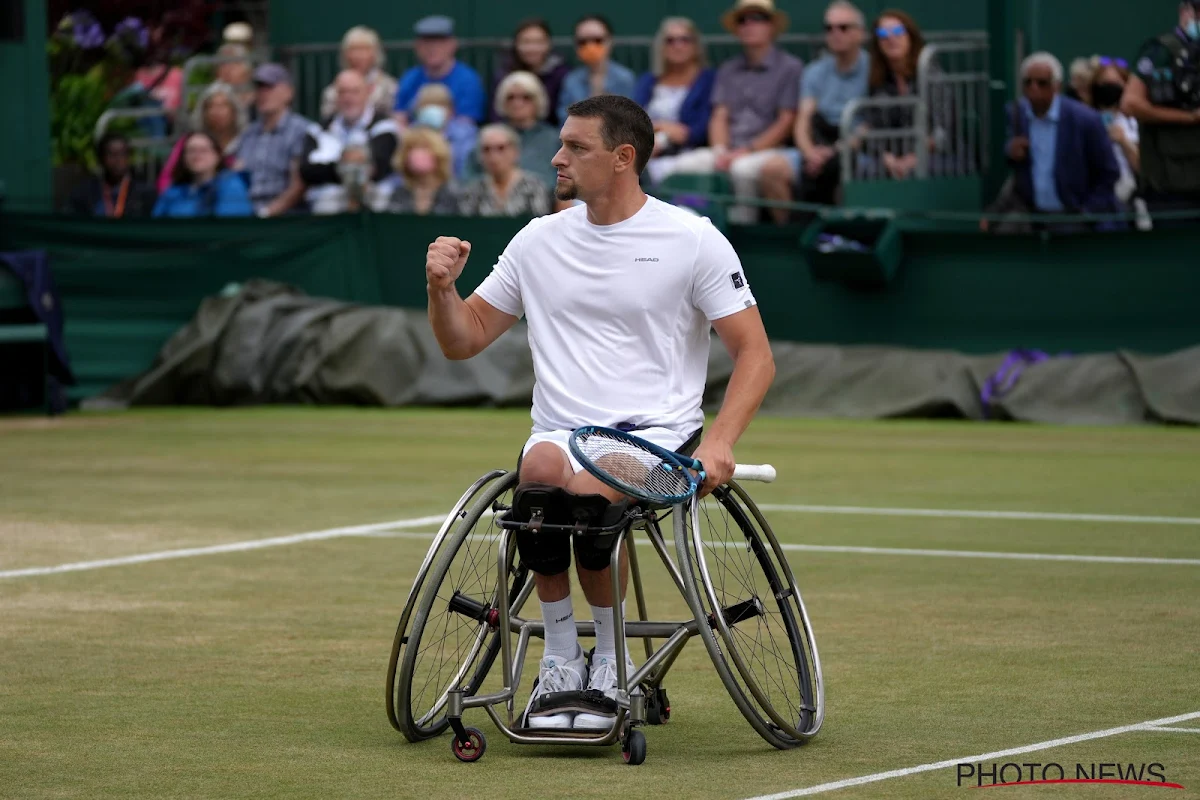 Joachim Gérard kan niet triomferen op Wimbledon in dubbelspel