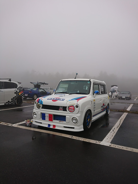 ワゴンRスティングレーの軽オーナーズミーティング・🗻見えない〜💦・運営様ありがとうございました・水ヶ塚公園・お菓子でいいネ　ありがとうございました😊に関するカスタム事例の投稿画像15枚目