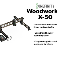 Onefinity Woodworker X-50 CNC Machine Bundle