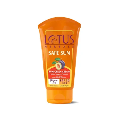 Lotus Herbals Safe Sun Sun Block Cream Pa++ - Spf 30