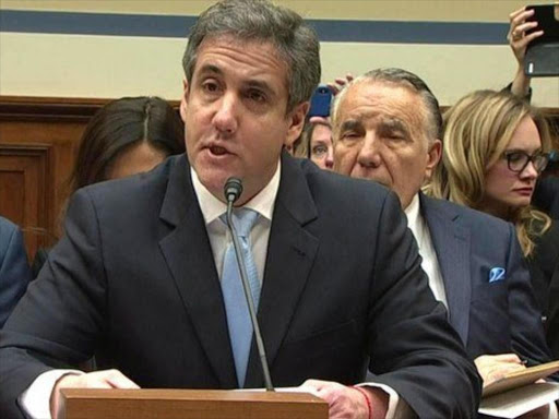 US President Donald Trump's ex-lawyer Michael Cohen is testifying before Congress./BBC