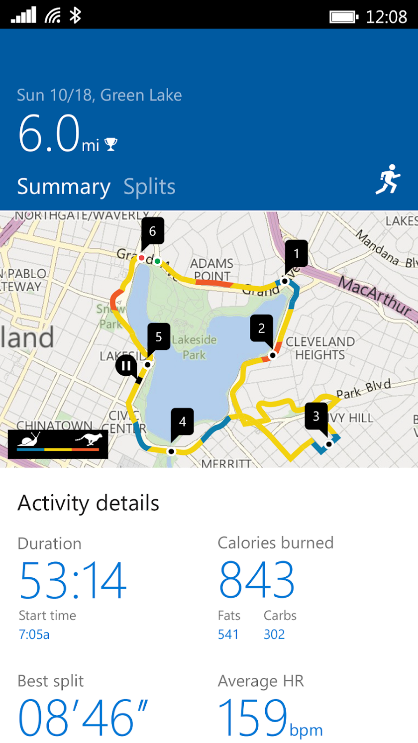Microsoft Band Screen 3