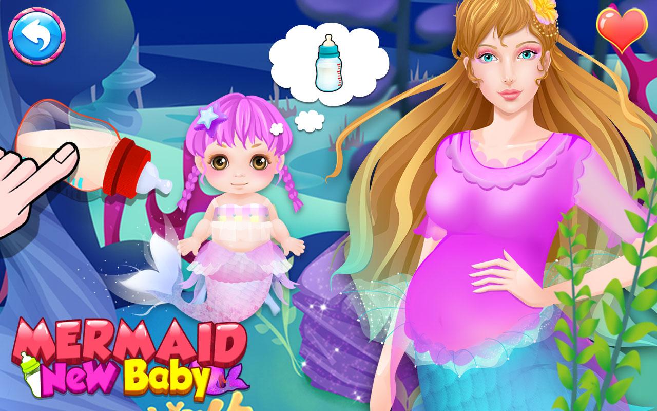 Mommy Mermaids Newborn Baby Apl Android Di Google Play