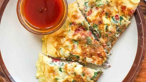 Chicken Double Egg Omelette Roll