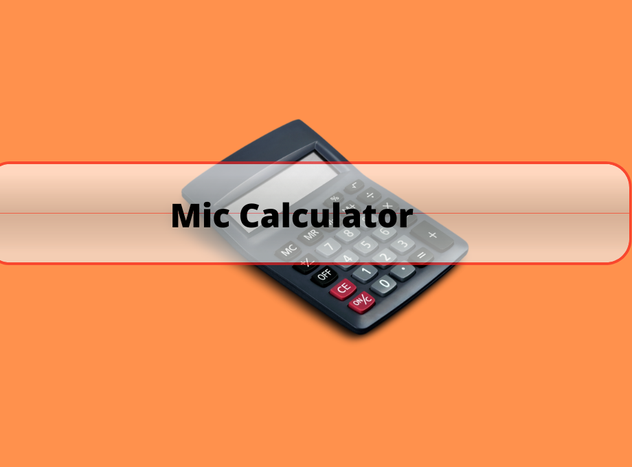 Mic Calculator Preview image 1