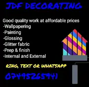 JDF Decorating Logo