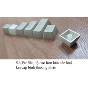 Set Keycap Sa Profile, 108 Phím Chất Liệu Thick Pbt Doubleshot Xuyên Led Giá Cực Tốt