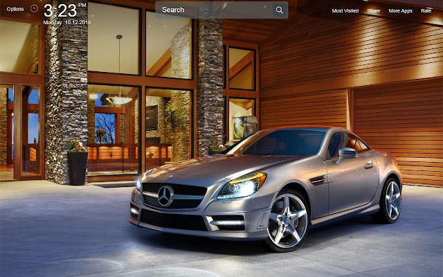 Mercedes Wallpapers Theme New Tab