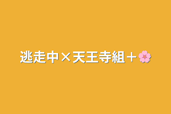 逃走中×天王寺組＋🌸