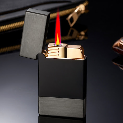 Title 5, Metal steel gas lighter windproof for reliable ...