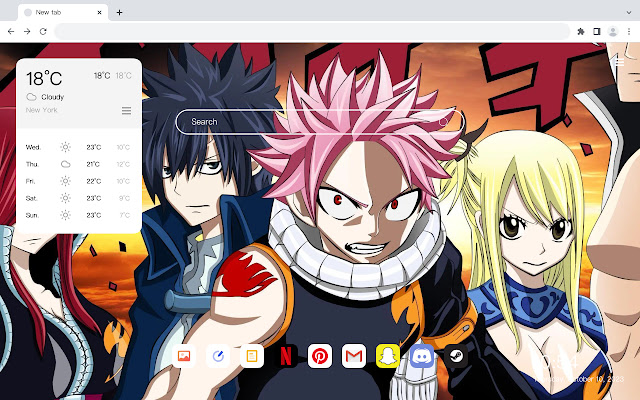 "Fairy Tail" 4K Wallpaper HomePage