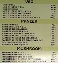 Kalpana Restaurant & Kolkata Rolls menu 6