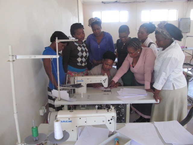 Lelly Mntungwa empowers youth through her clothing manufacturing company.