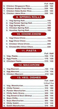 Everest Chinese Food menu 4