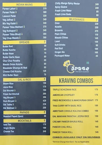 Express Kitchen By Krave menu 