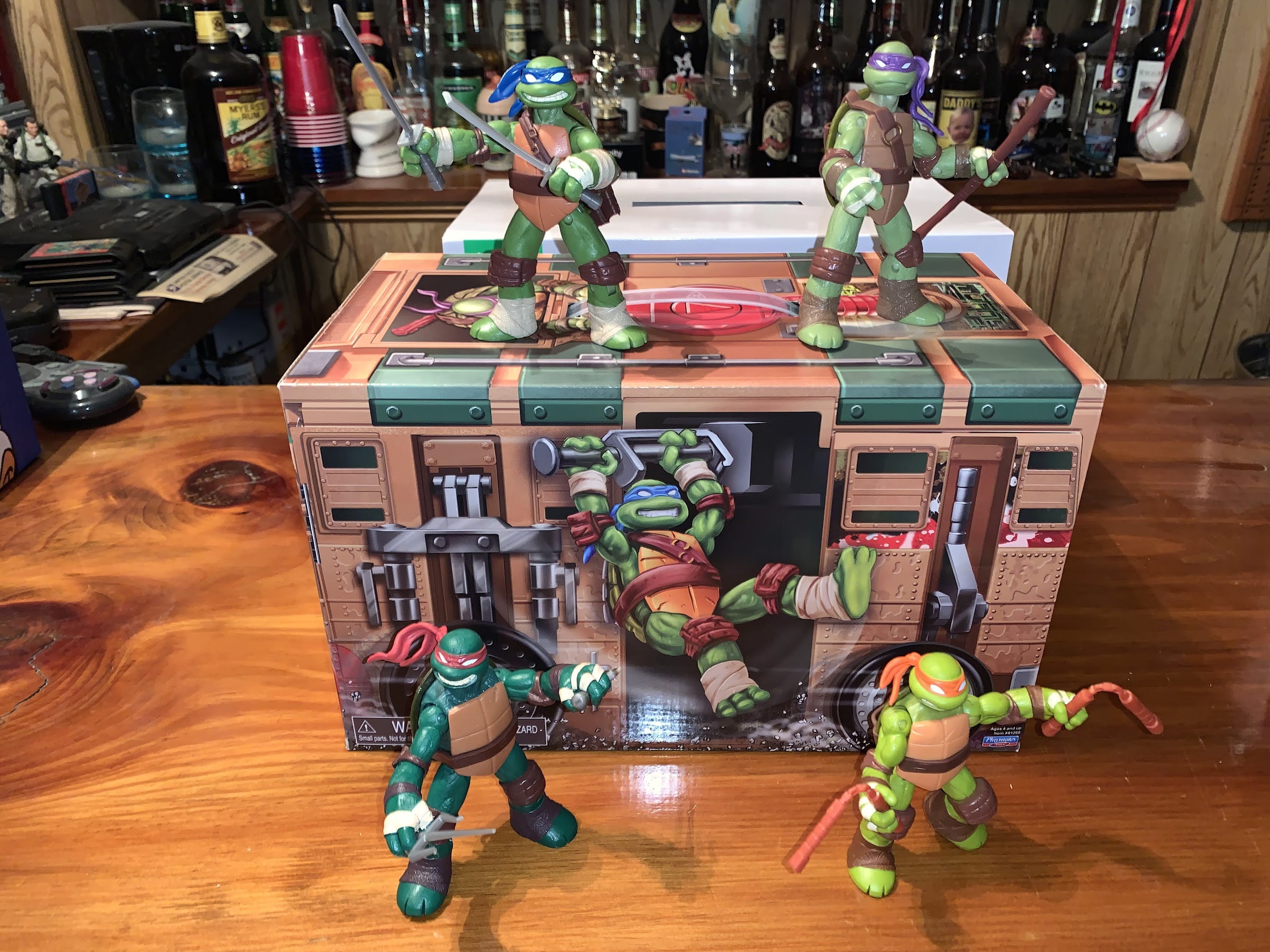 Teenage Mutant Ninja Turtles 2012 Collection Action Figure Set, 6 Pieces 
