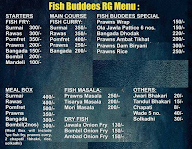 Fish Buddees RG menu 1