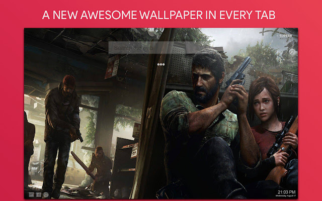 The Last Of Us Wallpaper HD Custom New Tab