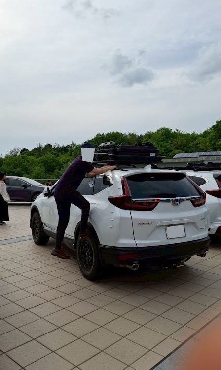 CR-VのセラミックパークMINO2025・ALL HONDA MEET 2025・孤軍奮闘アゲルンジャー・ポタ電はいいぞ・カフェご利用感謝に関するカスタム事例の投稿画像8枚目