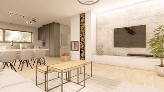 Aranżacja wnętrz 2 domu Dom Piryt