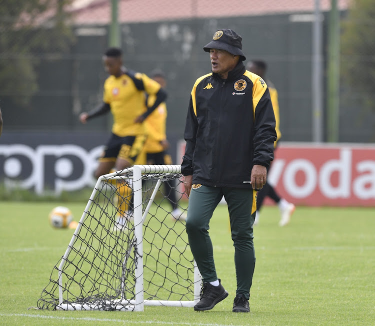 Kaizer Chiefs interim coach Cavin Johnson during a media day and training session at the Kaizer Chiefs Village in Naturena on Sunday.