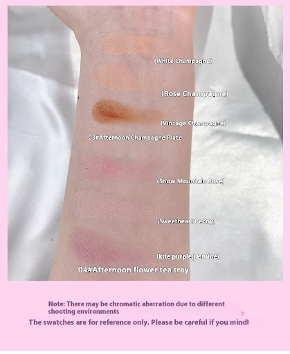 Title 13, Afternoon Blusher Plate Natural Matte Long-last...