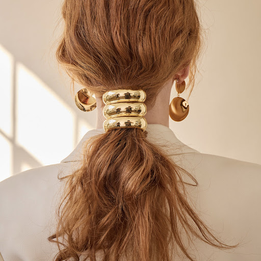 Title 4, U-shaped rough rubber band, round head, female,...