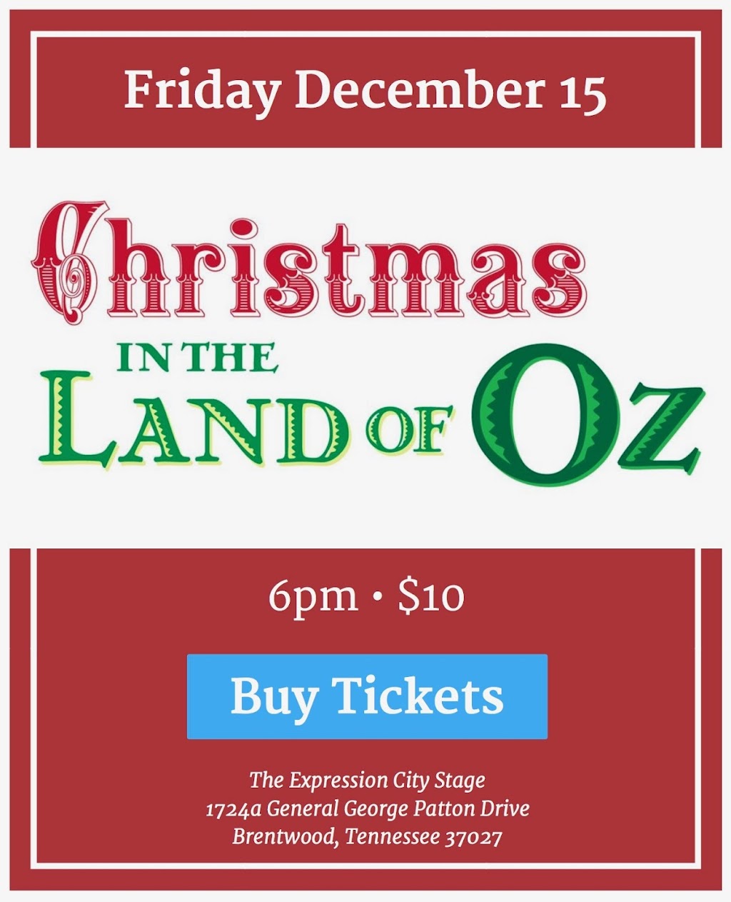 Christmas in the land of Oz-fri