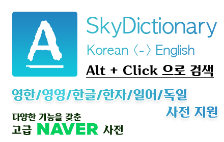 SkyDictionary - 멀티 네이버 사전 small promo image