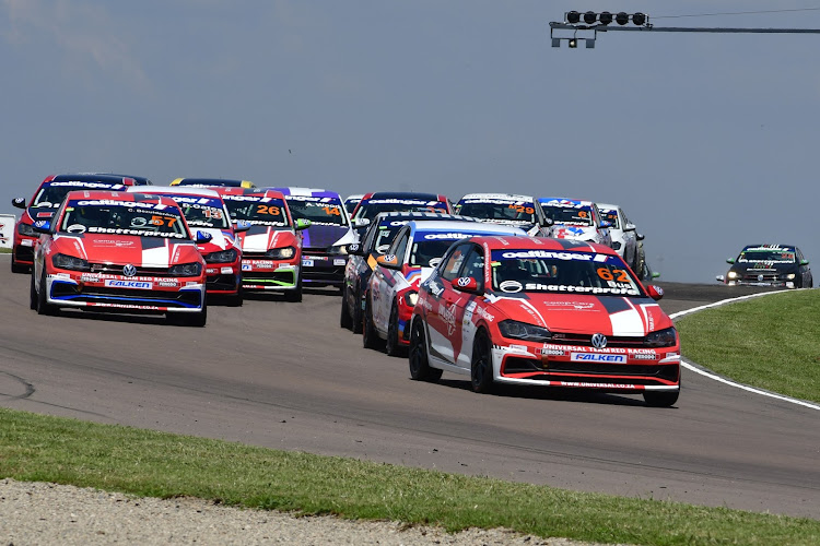 A Oettinger Polo Cup race at Zwartkops Raceway.