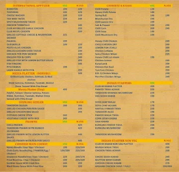 Club 44 Cafe & Restaurant menu 