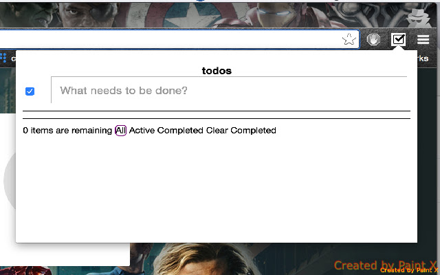 todo app chrome extension