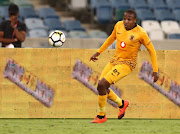Lebogang Manyama of Kaizer Chiefs during the Absa Premiership match against Polokwane City at Moses Mabhida Stadium on October 06, 2018 in Durban. 
