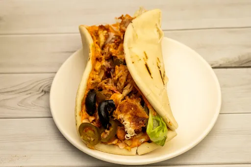 Open Greek Paneer Shawarma