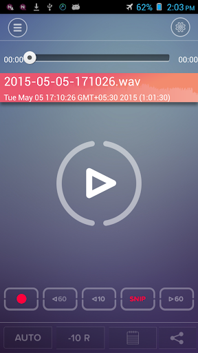 Tota audio recorder player