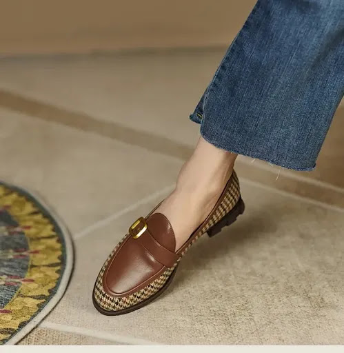 Title 9, Womens Leather Color Contrast Casual Shoes for...