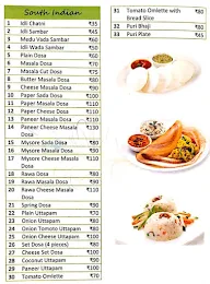 Bansoori Pure Veg menu 8