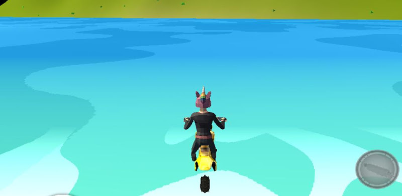 Speed Racing Beach Jump simulator game