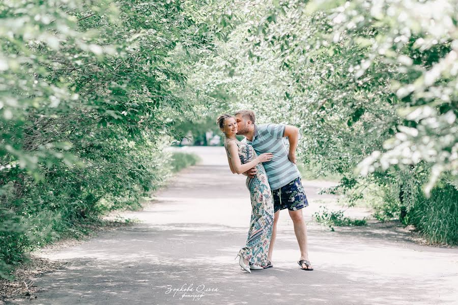 Bryllupsfotograf Olga Zorkova (photolelia). Foto fra juni 26 2018