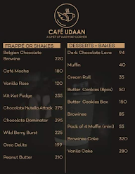 Cafe Udaan menu 3