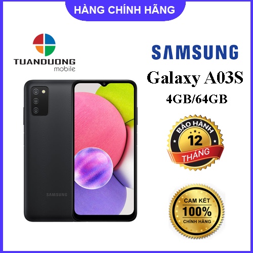 Điện Thoại Samsung Galaxy A03S (4Gb/64Gb) Chính Hãng