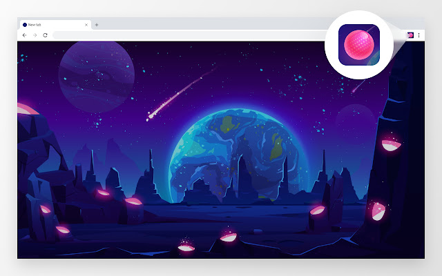 Space Ninja chrome extension