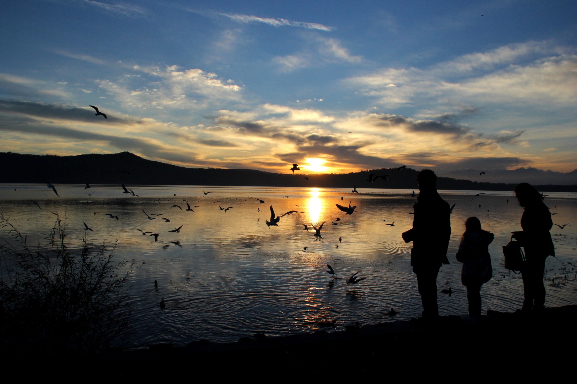 tramonto in famiglia di risygian