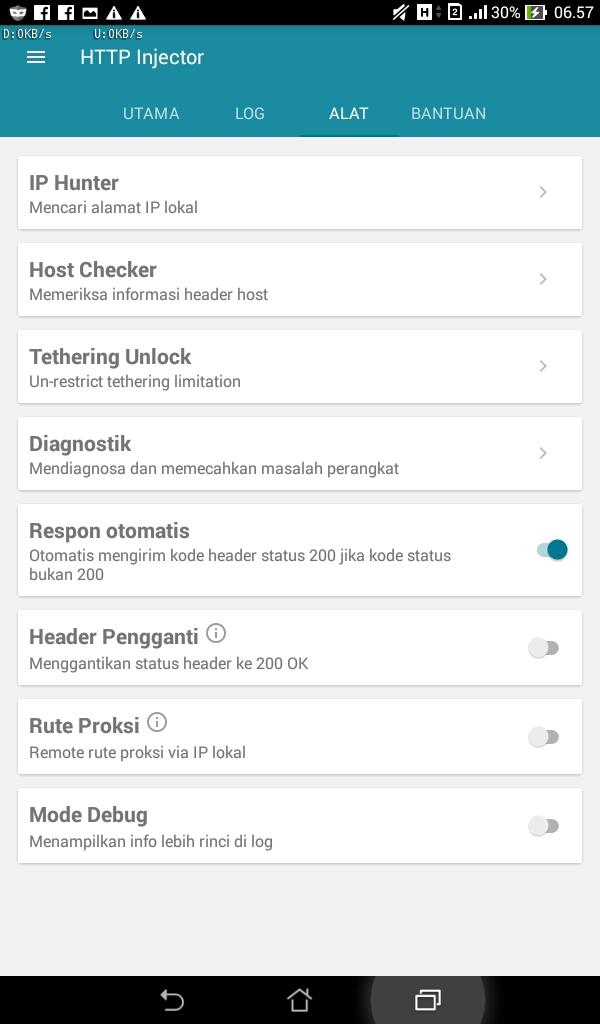 HTTP Injector Official Screen 3