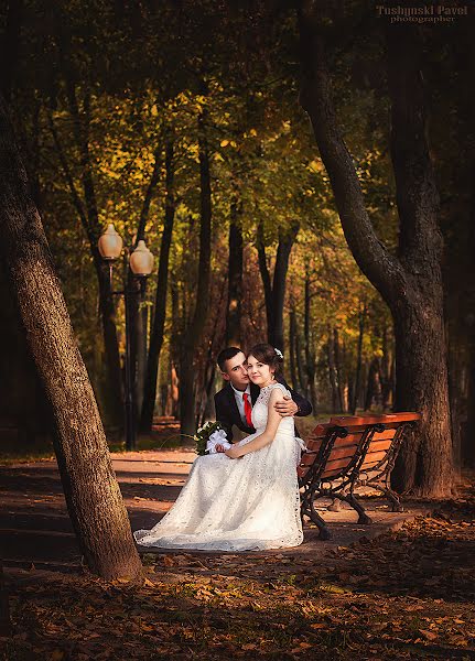 Fotógrafo de bodas Pavel Tushinskiy (1pasha1). Foto del 4 de julio 2016