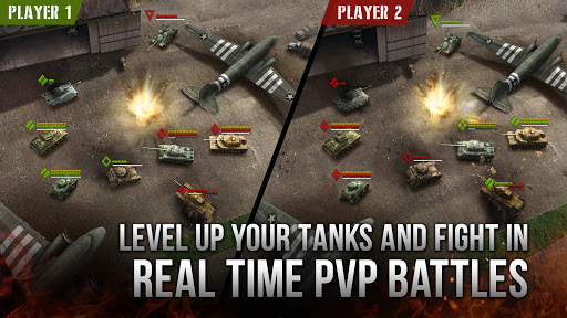 Screenshot Armor Age: WW2 tank strategy